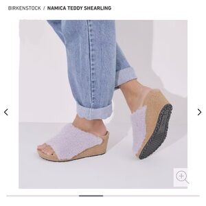Papillon by Birkenstock Namica Teddy Purple Fog 38